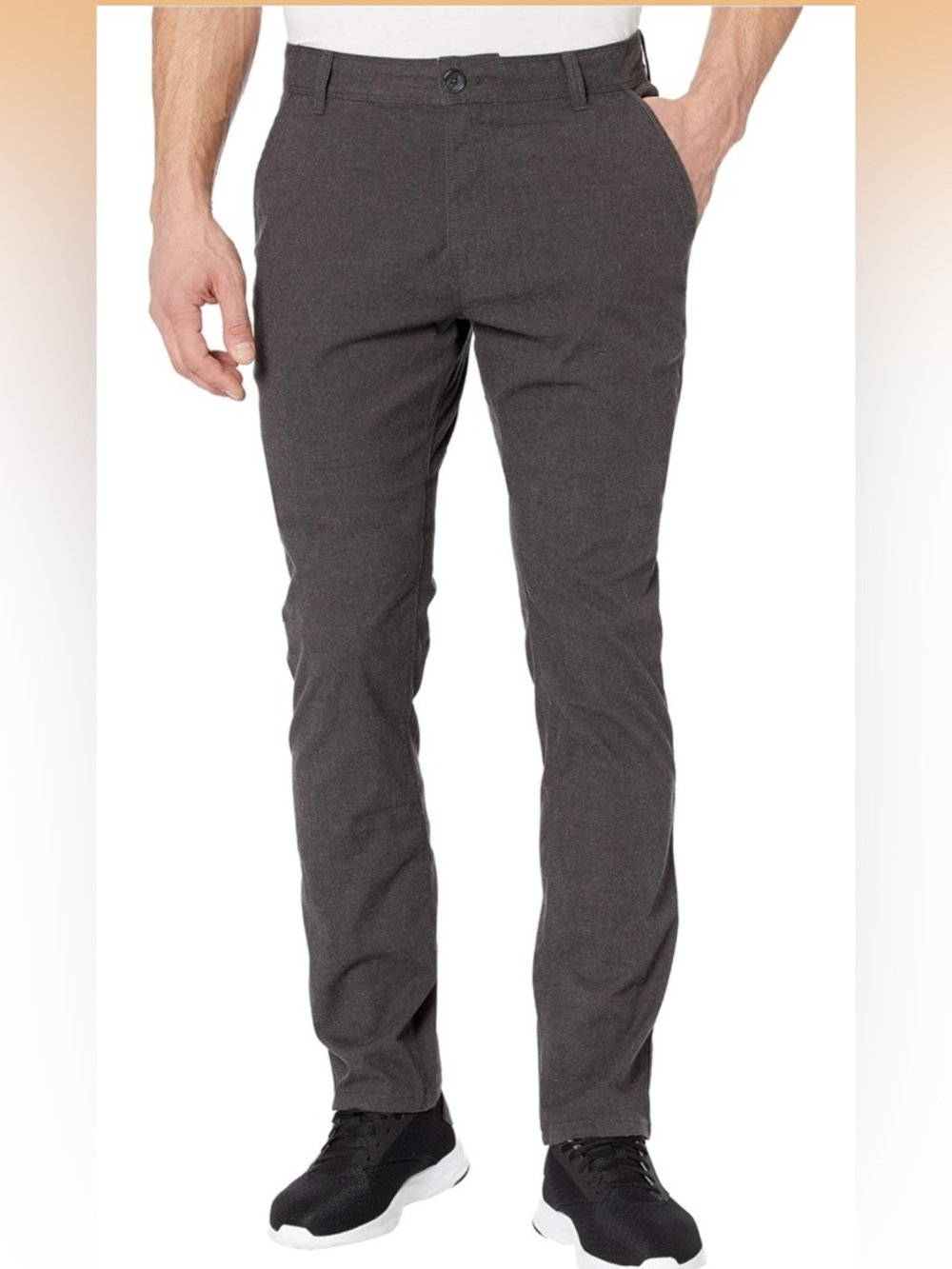 Prana Men's Slim Straight Charcoal Pants 28x34 or 28w x 34L